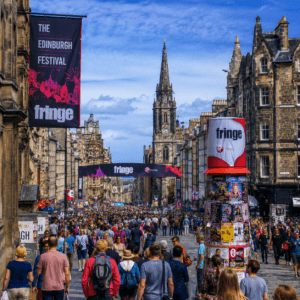 Edinburgh Festival Street Scene
